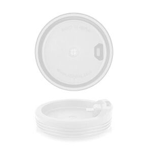 New SiLiPint Frosted White Silicone Lid 16 Oz